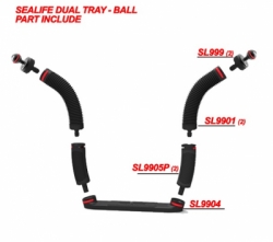 dual hand tray BALL set  large